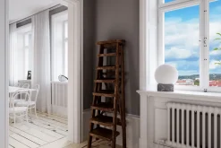 By Rydéns Tischleuchte Marmor Glas H: 35,5 cm Kugelschirm E27< Wohnzimmerlampen|Metall Lampen