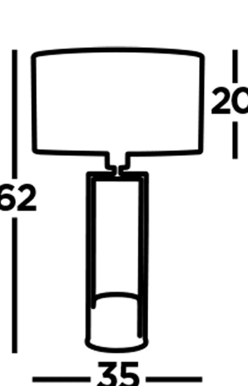 Searchlight Tischleuchte Marmor Sockel H: 62 cm groß in Gold Weiß E27< Stofflampen|Schlafzimmer Lampen