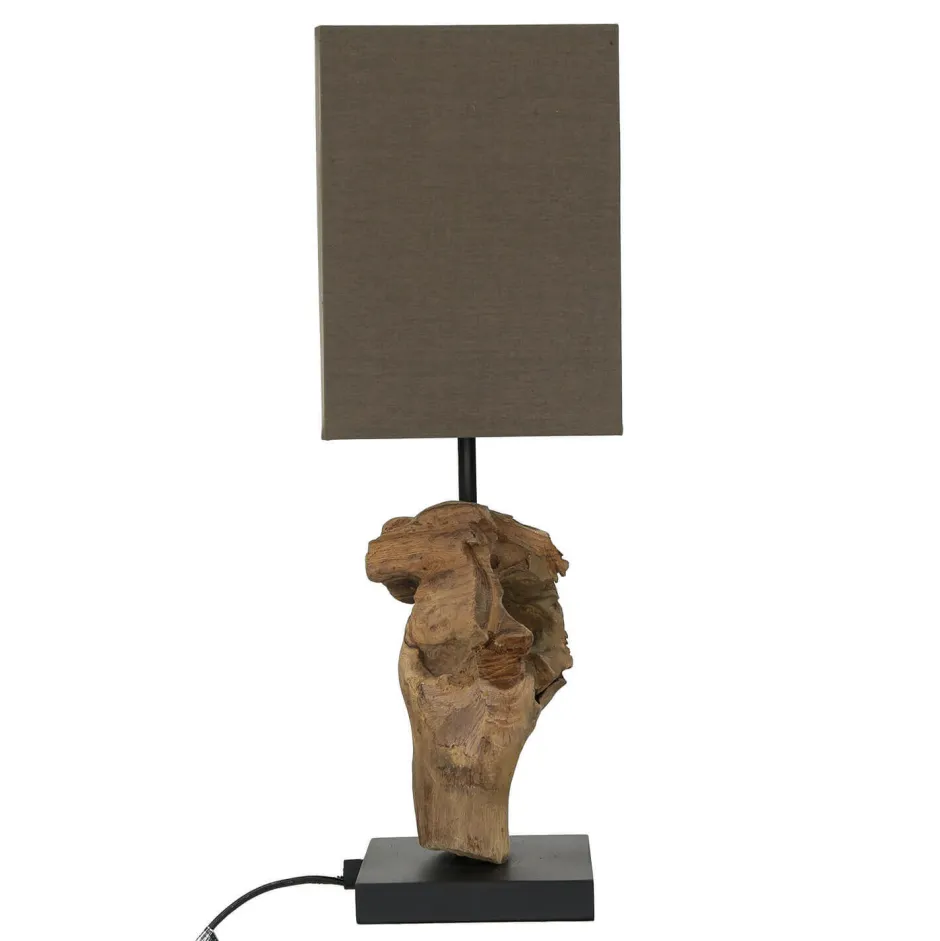 Holzlampen|Lampen Treibholz*Invicta Interior Tischleuchte Modern kunstvoll 45cm Tischlampe Natur