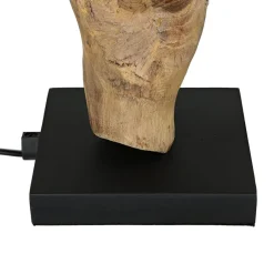 Holzlampen|Lampen Treibholz*Invicta Interior Tischleuchte Modern kunstvoll 45cm Tischlampe Natur