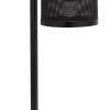 Tischlampen|Schlafzimmer Lampen*Sigma Tischleuchte Schwarz Gold Metall Leselicht 45 cm E27