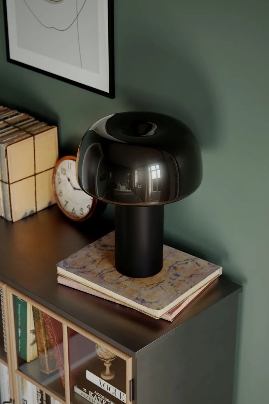 By Rydéns Tischleuchte Schwarz Metall H: 41 cm Kabelschalter kippbar< Wohnzimmerlampen|Schlafzimmer Lampen