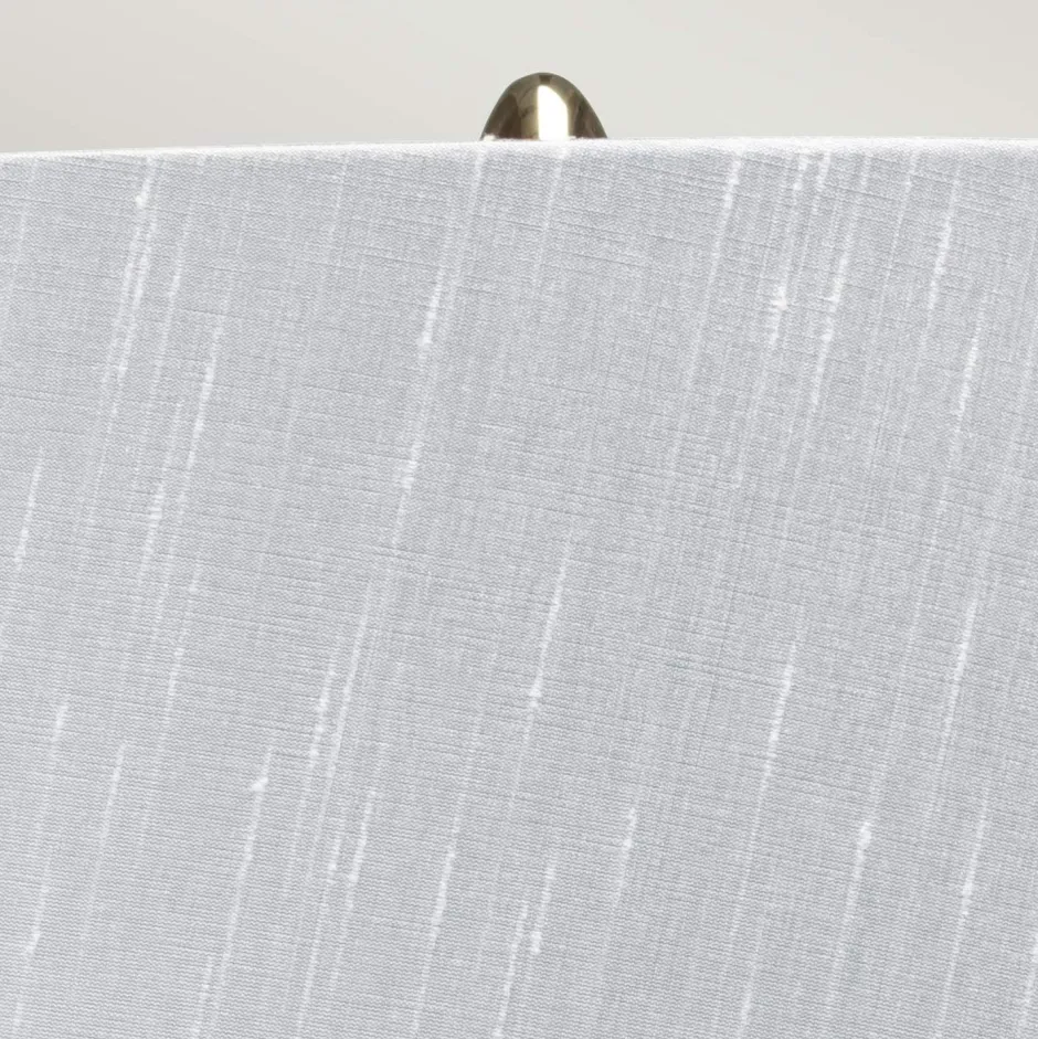 Elstead Tischleuchte Violett Silber 71,5 cm E27 beleuchteter Fuß LED GU10< Wohnzimmerlampen|Glaslampen