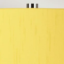 Elstead Tischleuchte Weiß Gelb Keramik Stoff E27 64 cm Retro WINTA< Tischlampen|Schlafzimmer Lampen