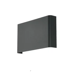 Easylight Up- & Down Wandleuchte HAGA in Graphit 2-flmg< Wandleuchten|Flurlampen