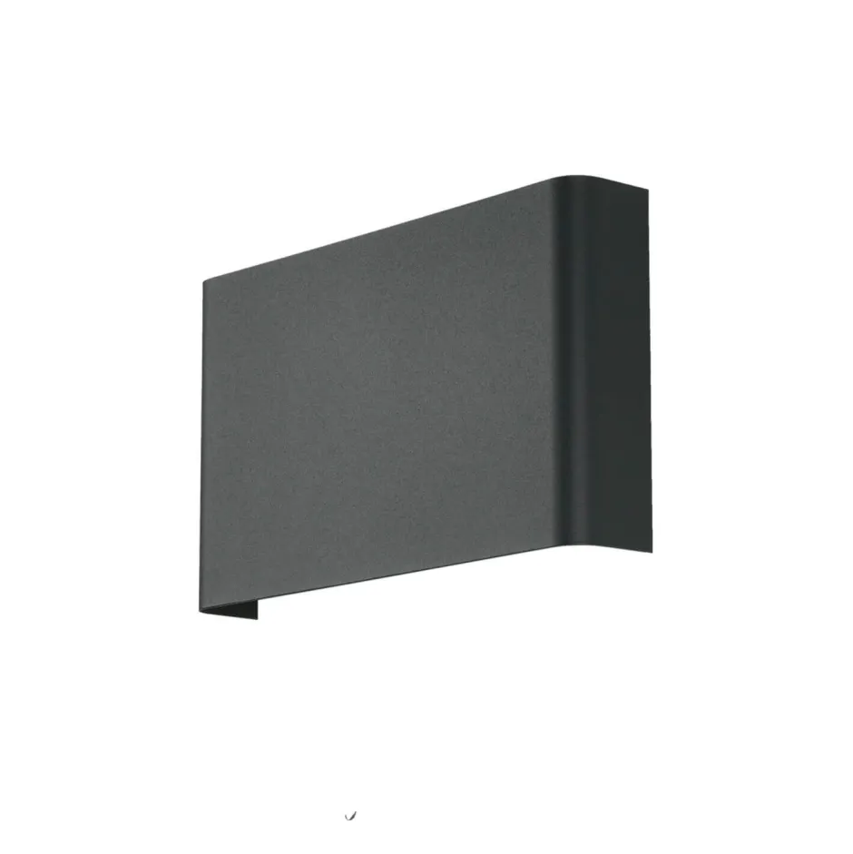 Easylight Up- & Down Wandleuchte HAGA in Graphit 2-flmg< Wandleuchten|Flurlampen