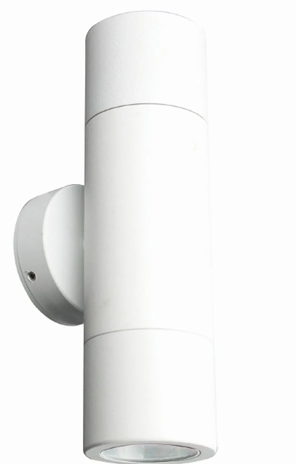 Außenwandleuchten|Moderne Lampen*Lido Up Down Wandlampe Aluminium Weiß IP54 Modern vielseitig