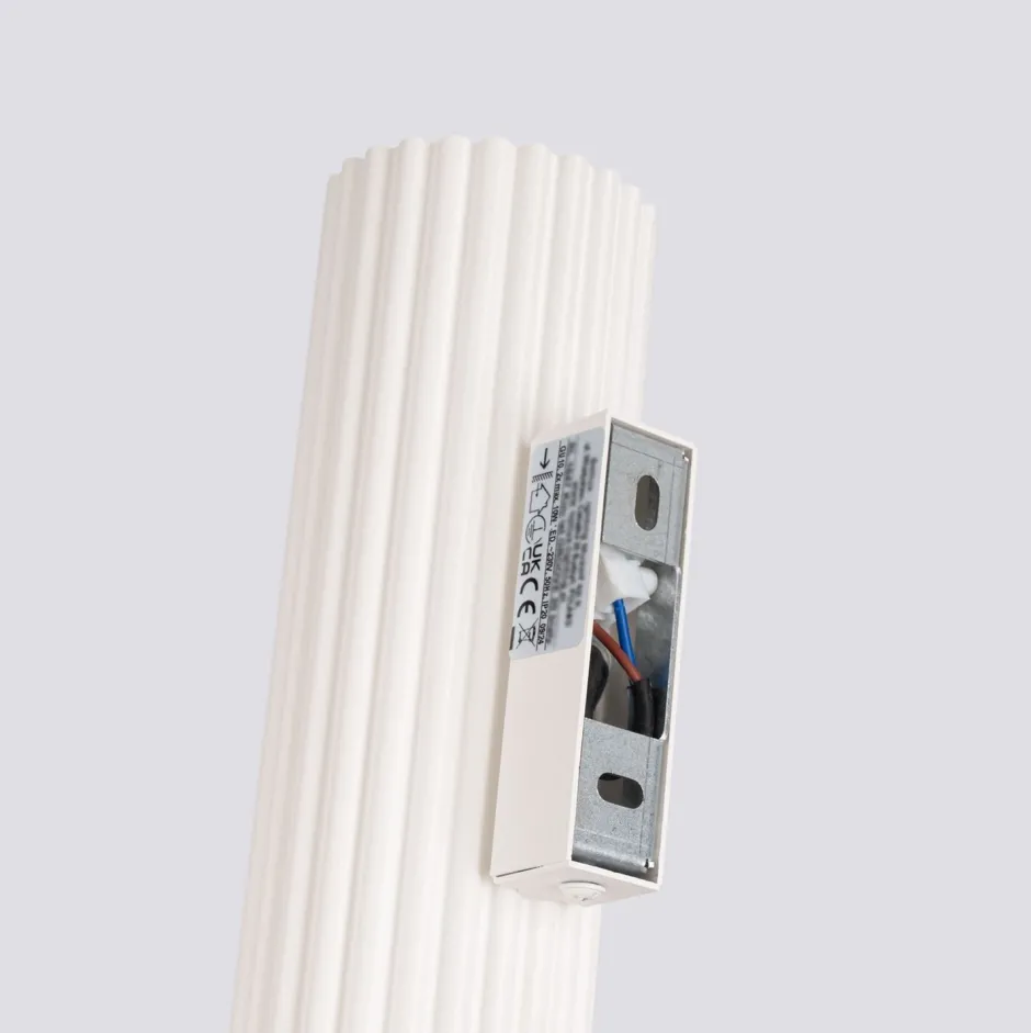 Flurlampen|Wohnzimmerlampen*Sollux Up Down Wandlampe H: 30 cm Creme GU10 2-flammig länglich