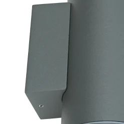 Metall Lampen|Feuchtraumleuchten*SU-MA Up Down Wandleuchte Außen Anthrazit Aluminium IP54