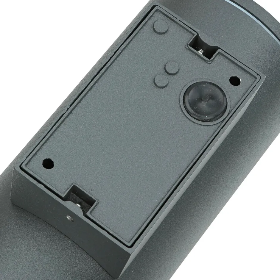 Metall Lampen|Feuchtraumleuchten*SU-MA Up Down Wandleuchte Außen Anthrazit Aluminium IP54