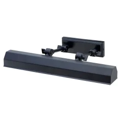 Wandleuchten|Jugendstil Lampen*Elstead Verstellbare Bilderleuchte Wand in Schwarz 40cm