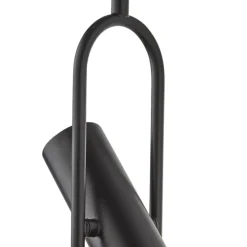 Wohnzimmerlampen|Küchenlampen*Searchlight Verstellbare Hängeleuchte Schwarz GU10 Metall Modern ELENA