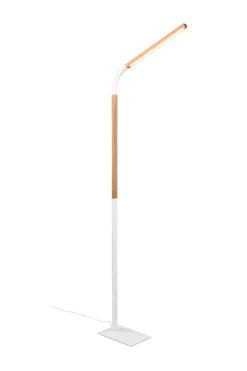 Trio Reality Verstellbare LED Stehlampe dimmbar Metall Weiß 1400 lm< Wohnzimmerlampen|Metall Lampen