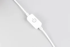 Trio Reality Verstellbare LED Tischlampe dimmbar Metall Weiß 7 W< Wohnzimmerlampen|Metall Lampen