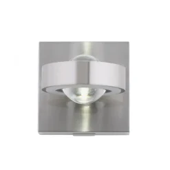 Wandleuchten|Flurlampen*Paul Neuhaus Verstellbare LED Wandspot in Stahl RGB dimmbar T:16 cm