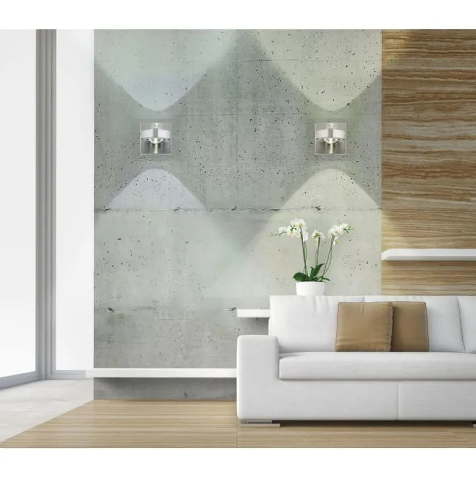 Wandleuchten|Flurlampen*Paul Neuhaus Verstellbare LED Wandspot in Stahl RGB dimmbar T:16 cm