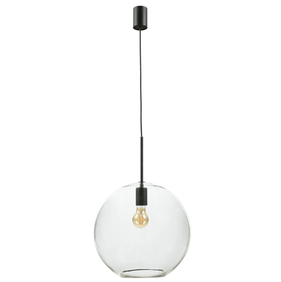 Hängelampen|Esszimmer Lampen*Easylight Verstellbare Pendelleuchte Glas Ø 36 cm E27 DARON