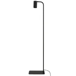 Moderne Lampen|Wohnzimmerlampen*Nowodvorski Verstellbare Stehlampe Wohnzimmer Schwarz Metall 124cm