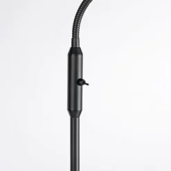 Wohnzimmerlampen|Metall Lampen*Just Light Verstellbare Stehleuchte Glasschirm blendarm inkl E14