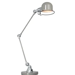 Tischlampen|Bürolampen*Steinhauer Verstellbare Tischleuchte Metall in Grün Silber 68 cm