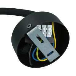 Metall Lampen|Stofflampen*TK Lighting Verstellbare Wandlampe Schwarz Gold Metall E27