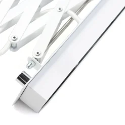 Retro Lampen|Vintage Lampen*Easylight Verstellbare Wandlampe Weiß mit Auszug HARMONY