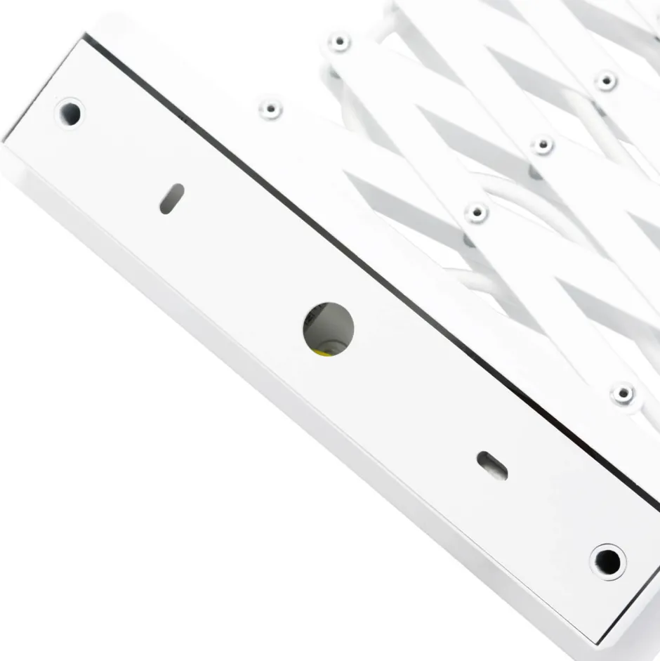 Retro Lampen|Vintage Lampen*Easylight Verstellbare Wandlampe Weiß mit Auszug HARMONY