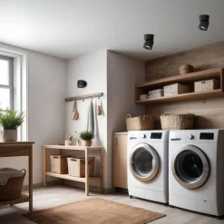 Metall Lampen|Feuchtraumleuchten*TK Lighting Verstellbarer Deckenstrahler Schwarz Metall GU10 IP65