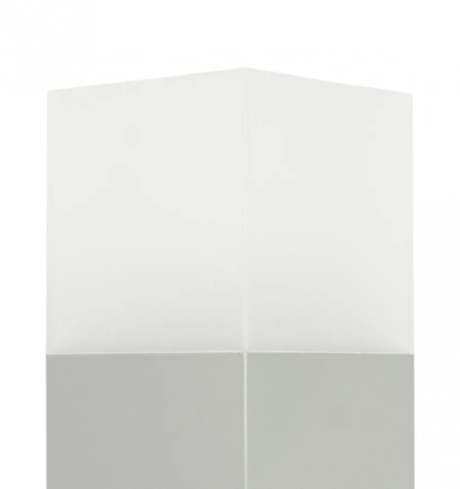 Metall Lampen|Wegeleuchten*SU-MA Vielseitige Gartenlampe in Silber 70 cm