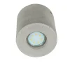Betonlampen|Moderne Lampen*Sollux Vielseitiger Deckenspot Beton Ø10cm klein rund GU10