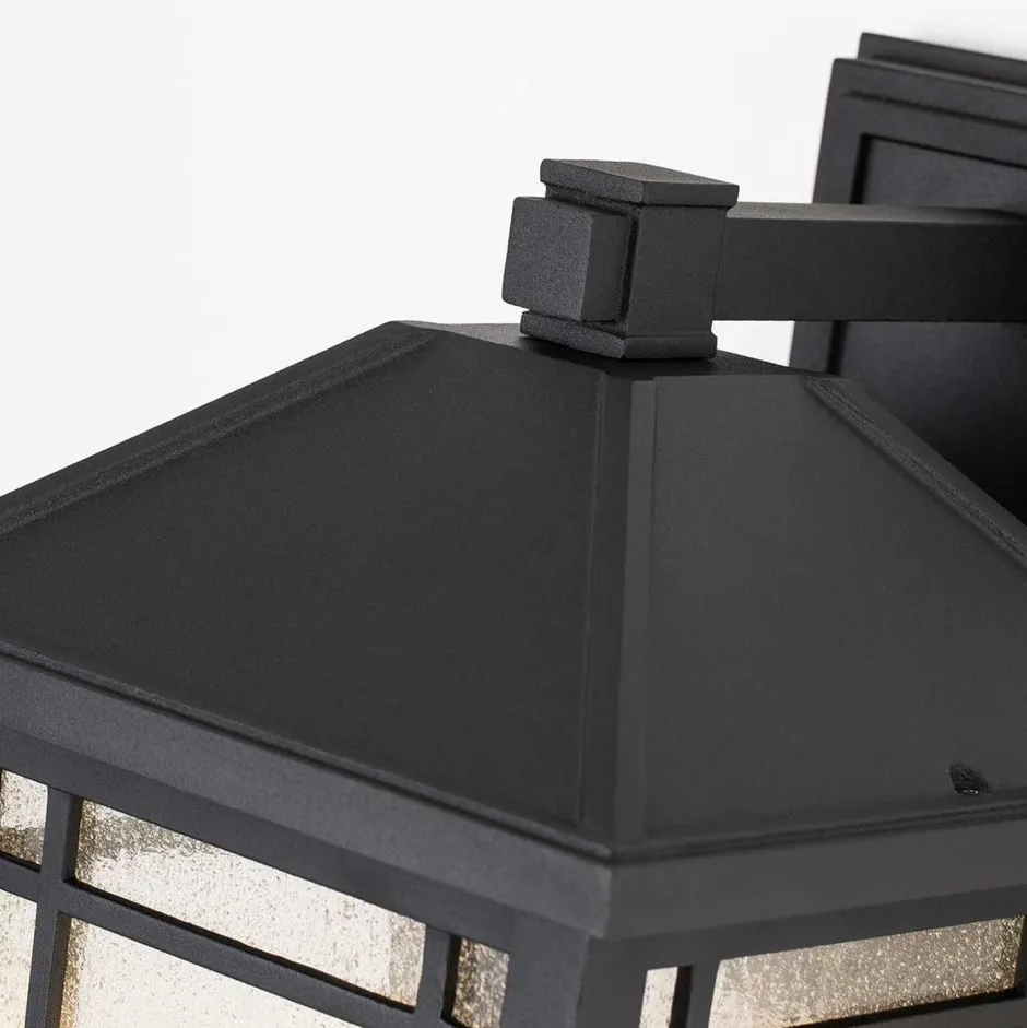 Elstead Vintage Außenlampe Wand E27 IP44 H: 41,8 cm Schwarz< Außenleuchten Antik|Außenwandleuchten