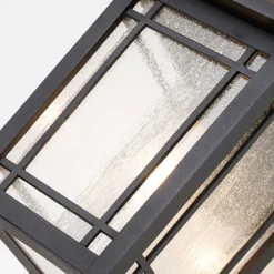 Elstead Vintage Außenlampe Wand E27 IP44 H: 41,8 cm Schwarz< Außenleuchten Antik|Außenwandleuchten