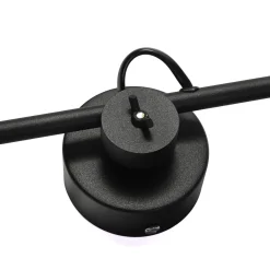 Nowodvorski Vintage Deckenlampe Wohnzimmer Schwarz 2xE27 STICKS< Deckenleuchten|Flurlampen