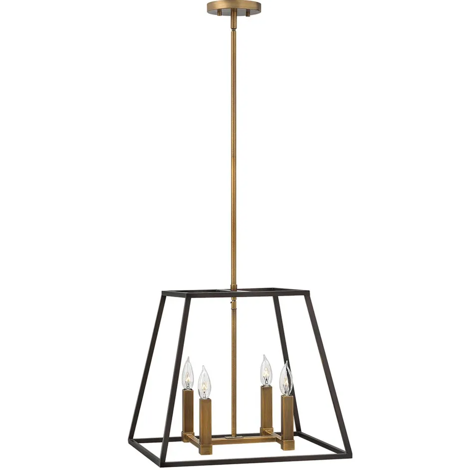 Elstead Vintage Deckenleuchte TORRE Bronze kürzbar Lampe< Deckenleuchten|Vintage Lampen