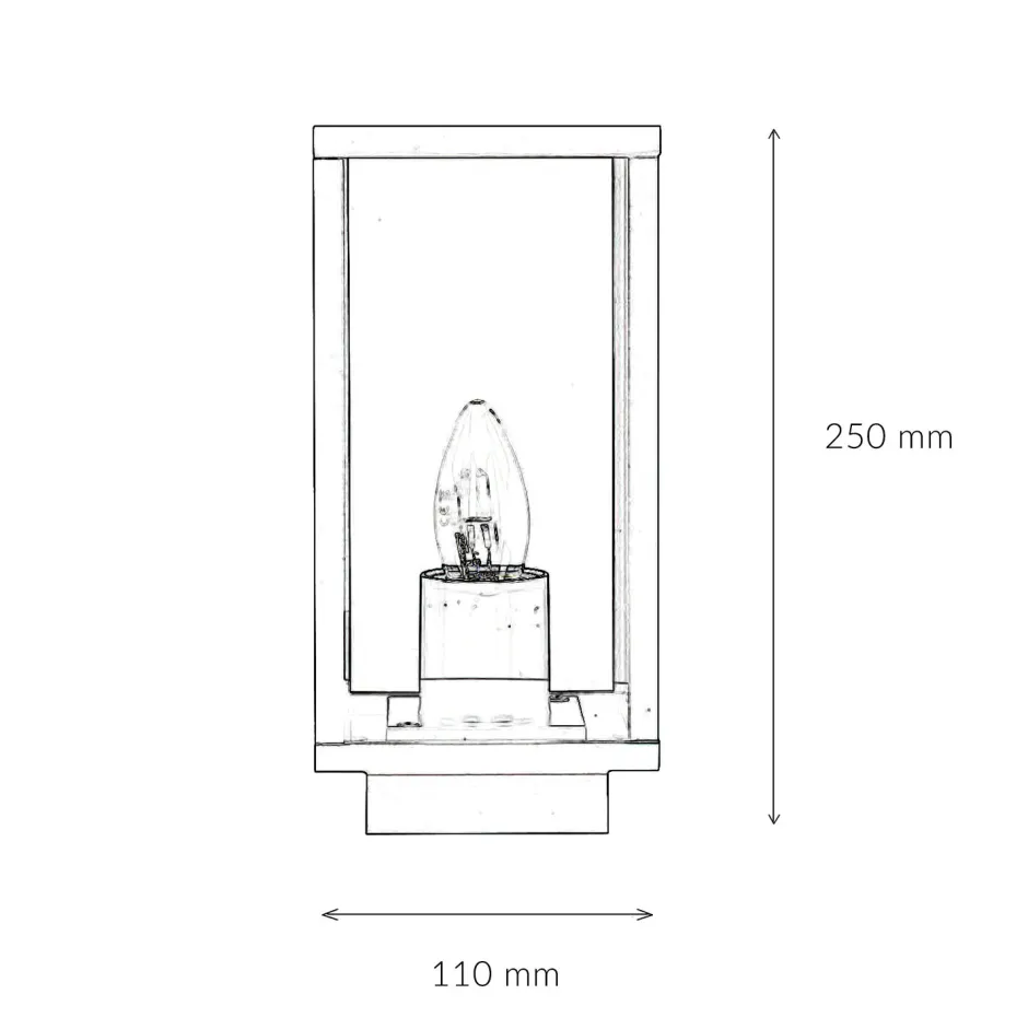 Easylight Vintage Gartenlampe Anthrazit IP43 KASSEL< Moderne Lampen|Vintage Lampen