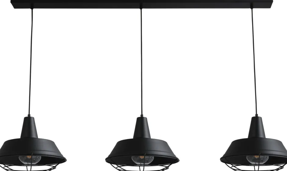 Industrie Lampen|Vintage Lampen*Masterlight Vintage Lampe 3-flmg