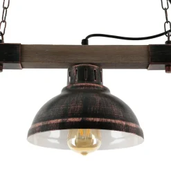 Luminex Vintage Lampe hängend HAKON Kupfer Antik Made in EU< Vintage Lampen|Rustikale Lampen