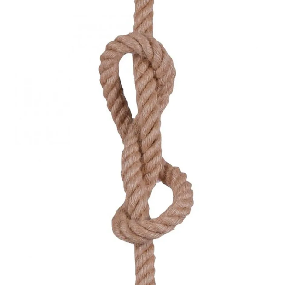 Just Light Vintage Pendelleuchte E27 bis 15 W Ø10 cm rund Tau Seil< Hängelampen|Bürolampen