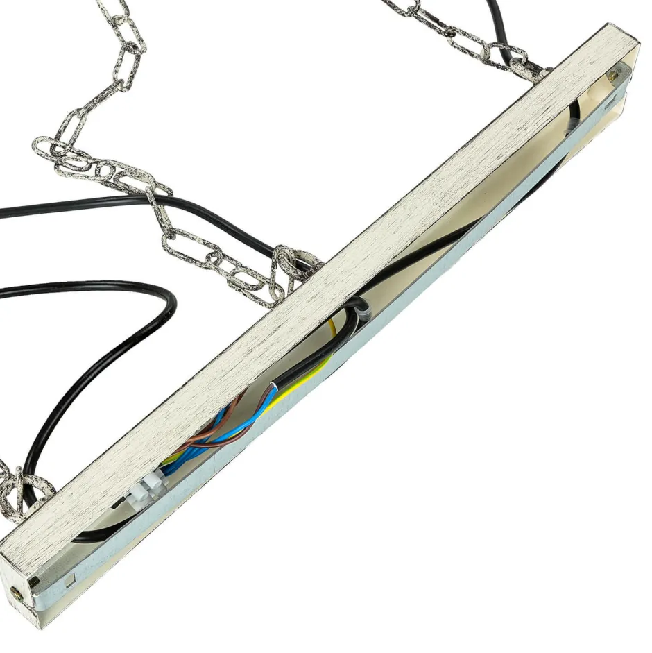 Luminex Vintage Pendelleuchte 3-flmg E27 Shabby Weiß HAKON< Hängelampen|Esszimmer Lampen