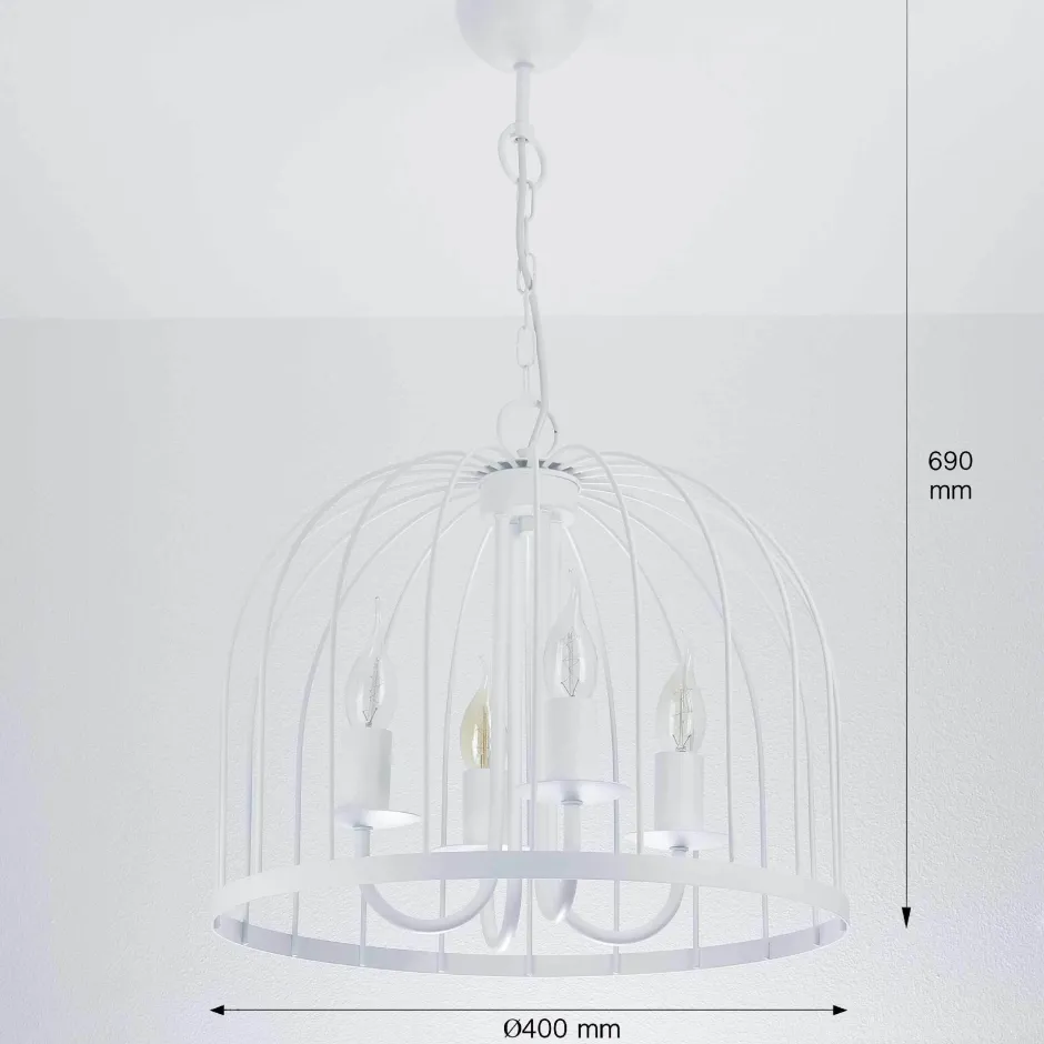 Luminex Vintage Pendelleuchte Hängeleuchte E14 SINGLE für die Küche< Hängelampen|Esszimmer Lampen
