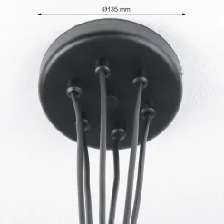 Hängelampen|Esszimmer Lampen*Luminex Vintage Pendelleuchte in Schwarz für die Küche