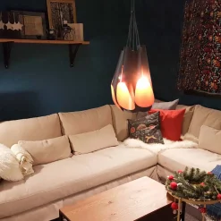 Hängelampen|Esszimmer Lampen*Luminex Vintage Pendelleuchte in Schwarz für die Küche