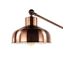 Wohnzimmerlampen|Vintage Lampen*Searchlight Vintage Stehleuchte in kupfer antik