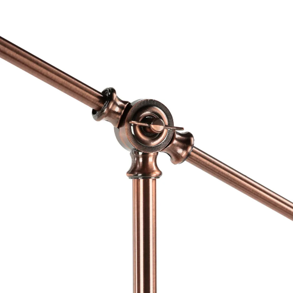 Wohnzimmerlampen|Vintage Lampen*Searchlight Vintage Stehleuchte in kupfer antik