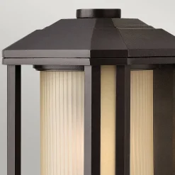 Außenwandleuchten|Retro Lampen*Elstead Wand Außenleuchte klein H: 29,2 cm Alu Glas E27 IP44 Retro