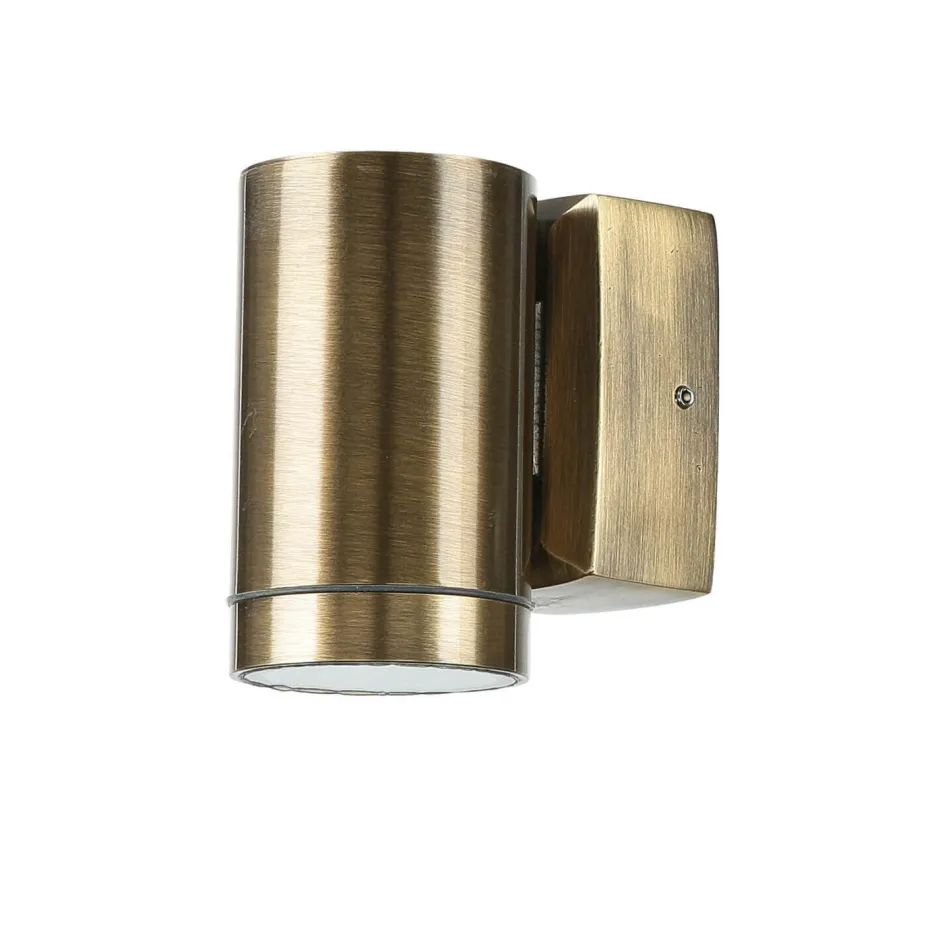 Lido Wand Spot außen IP64 rostfreies Messing GU10 SERRES< Außenwandleuchten|Moderne Lampen