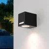 Moderne Lampen|Moderne Außenleuchten*Easylight Wandlampe Aluminium eckig IP44 außen praktisch