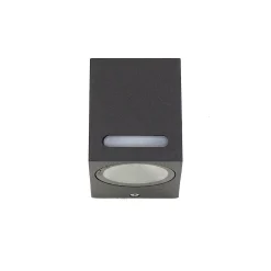 Moderne Lampen|Moderne Außenleuchten*Easylight Wandlampe Aluminium eckig IP44 außen praktisch