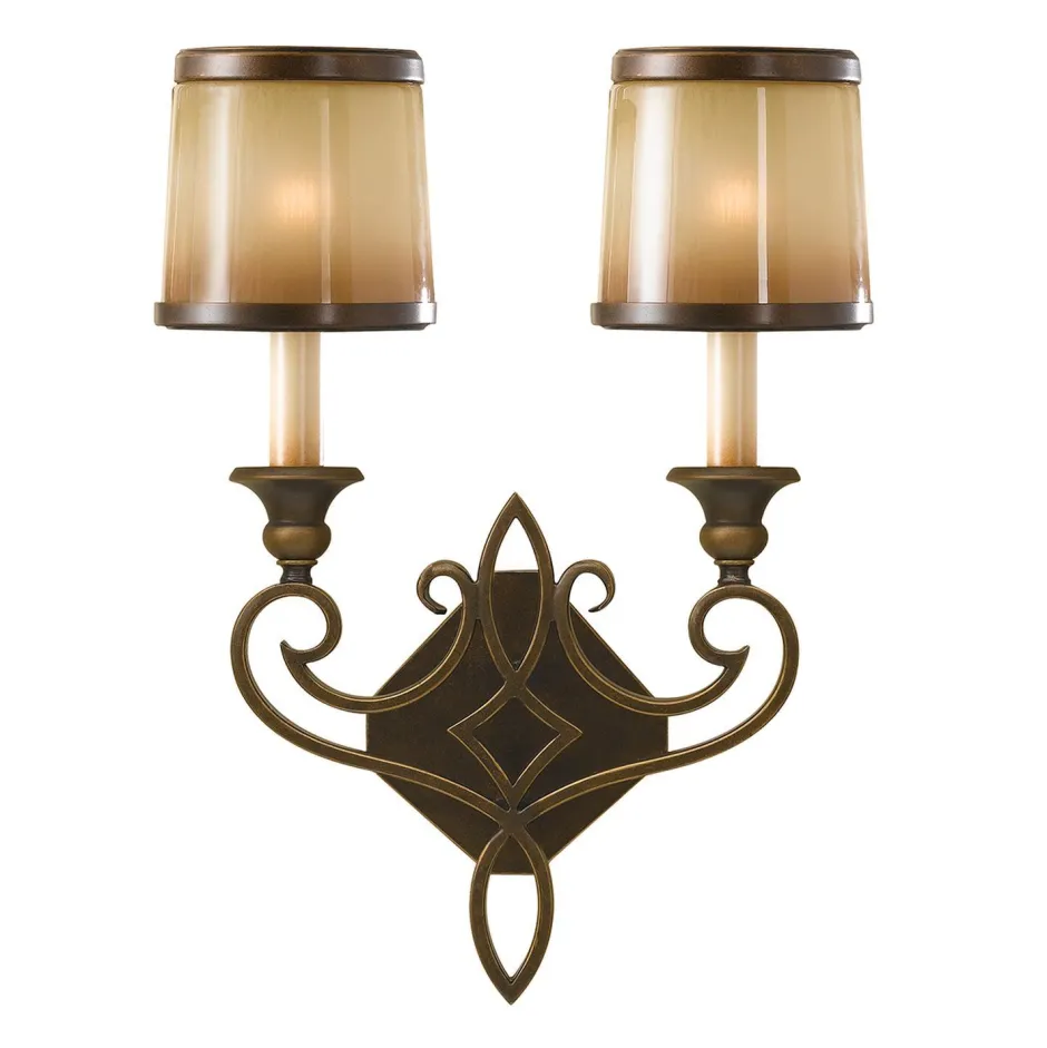 Elstead Wandlampe ANABELL 4 Beige Bronze B:34cm Leuchte< Wandleuchten|Küchenlampen