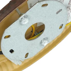 Glaslampen|Designerlampen*Elstead Wandlampe ANABELL 1 in Braun B:16cm Landhaus Lampe